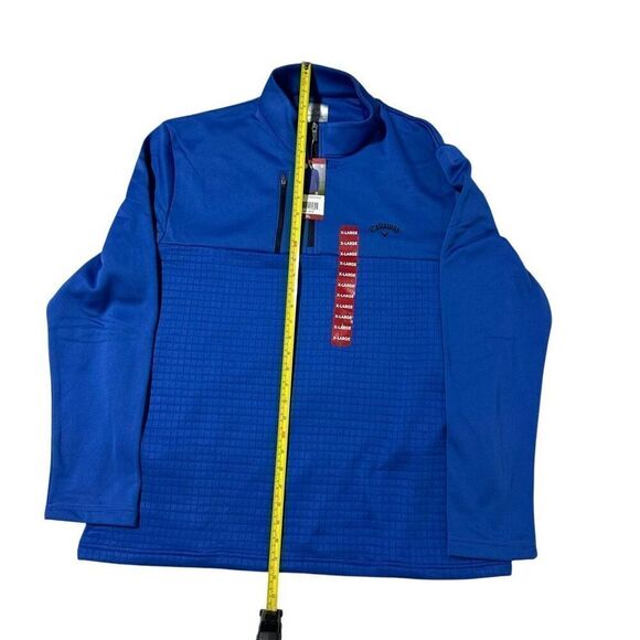 Callaway Men's Quarter Zip Pullover Blue Size XL - Picture 6 of 9